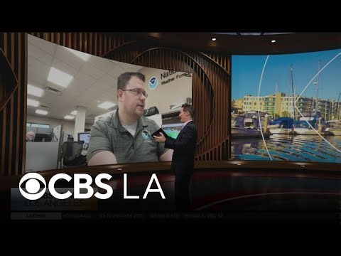 Ariel Cohen, National Weather Service, discusses the Southern California storm