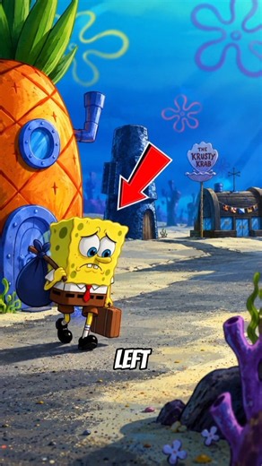 Why Did SpongeBob Leave Bikini Bottom and never came back? 😳