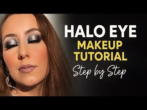 Halo Eye Makeup Tutorial for Beginners ✨ Easy Soft Glam Halo Eye Step by Step | Hooded & Small Eyes