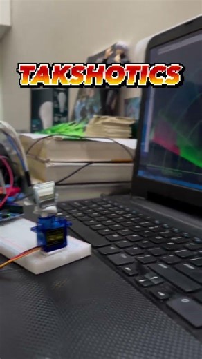 I Built a Real Radar Using Arduino 💀(HC-SR04 + Servo)#arduino #school #viral #trending #robotics