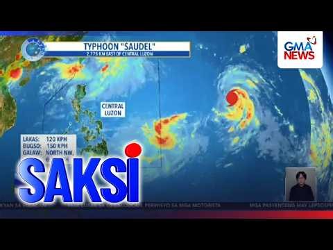Bagyong may international name na "Saudel", isa nang typhoon | Saksi