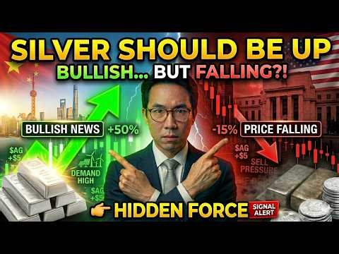 Silver Fell on Bullish News Today… That’s the Part Nobody Can Explain