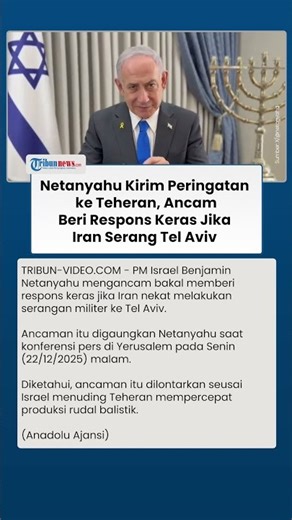 Ketegangan Memuncak, Netanyahu Ancam Beri Respons Sangat Keras Jika Iran Lesatkan Serangan ke Israel