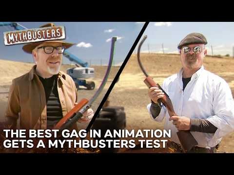 Can a Bent-Barreled Rifle Actually Fire? | MythBusters