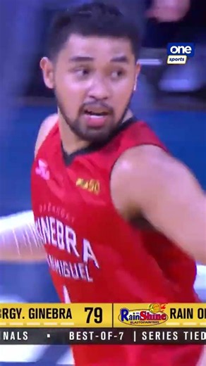 RJ Abarrientos DELIVERS BIG 💪 for Brgy. Ginebra vs Rain or Shine in 4Q | PBA Season 50 Commissioner