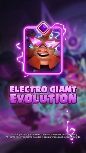 New Evolution: Electro Giant! ⚡️