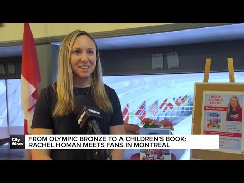 Olympian Rachel Homan holds book signing in Montreal