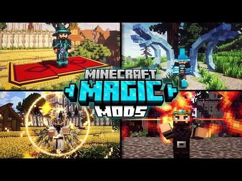 Top 10 Minecraft Magic Mods in 2026!