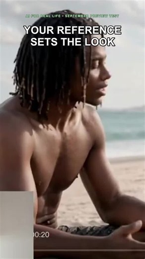 Your reference image affects the look of the video that follows it. In this excerpt from my September preview test, I point out that the image I supplied was not as crisp or realistic as it could have been. The generated skin looked smooth, even though several parts of the motion worked. That is a useful distinction when reviewing AI footage: a convincing movement does not automatically repair the appearance established by the input. The lesson is to inspect the reference before deciding that a 