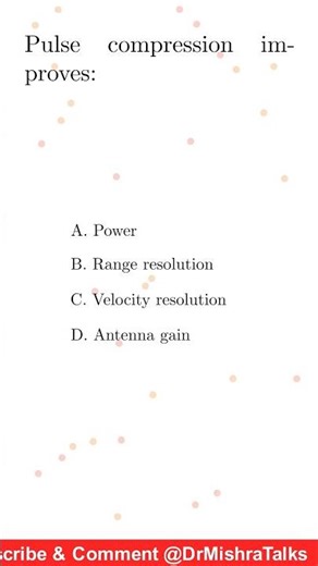 Pulse compression 🔍