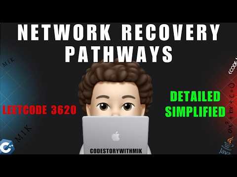 Network Recovery Pathways | Detailed Explanation | Simplified | Leetcode 3620 | codestorywithMIK
