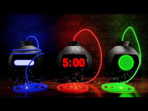 5 Minute Timer Bomb [3D TIMER - 3X] 💣