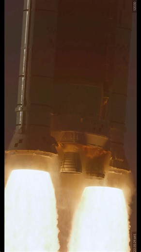 NASA just dropped the most incredible tracking shot ever!!! #artemis2