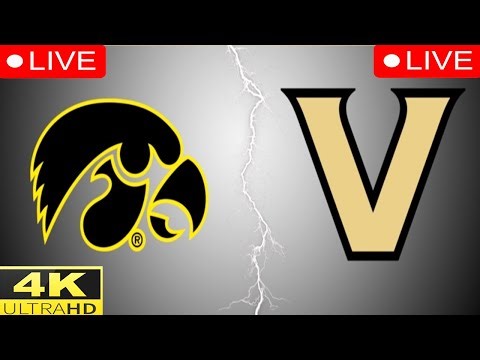 [LIVE] Iowa vs Vanderbilt | Men’s College Football 2025 |LIVE 4K NCAAF Playoff
