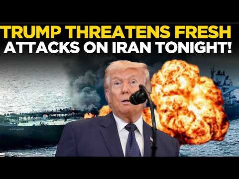 US NEWS LIVE: Trump Sends Strong Message To Iran ‘More Strikes Coming Tonight' | World News LIVE