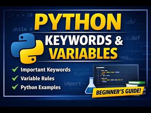 Python for Beginners #2 | Keywords, Variables & Identifiers Explained python, python tutorial
