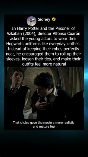 Why Hogwarts Students Looked DIFFERENT in Prisoner of Azkaban 🎬 #HarryPotter #BehindTheScenes