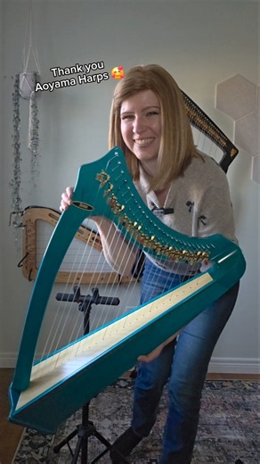 I won a harp!!🤩