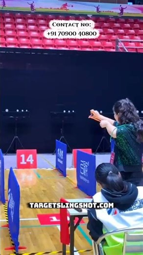 Indoor Slingshot Competition | Precision, Focus & Control