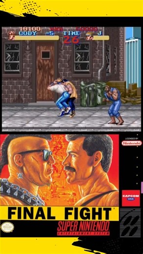 Joystick Odyssey on Instagram: "Final Fight (SNES 1989) Stage 1-1 #retrogaming #snes #finalfight"