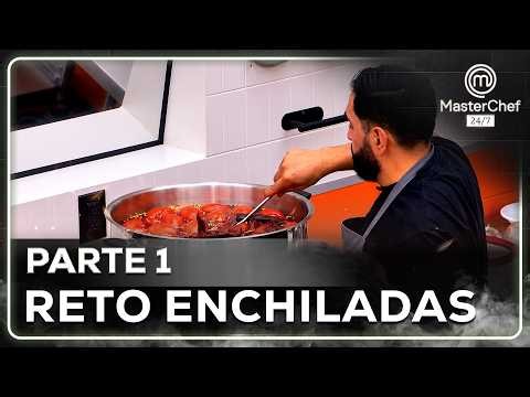 ¡QUE COMIENCE EL RETO OCULTO! MÁS DE 100 ENCHILADAS TUVIERON QUE PREPARAR | MasterChef 24/7