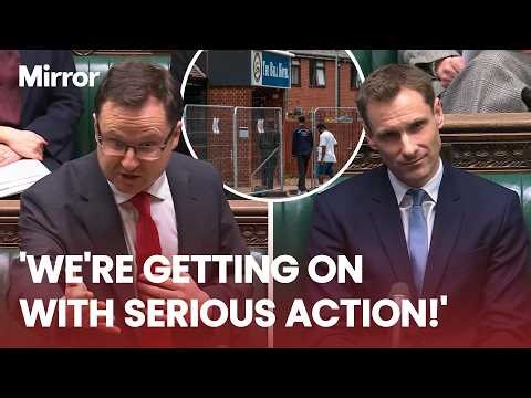 ‘WE will close EVERY asylum hotel!’ | Alex Norris answers questions from MPs in the Commons