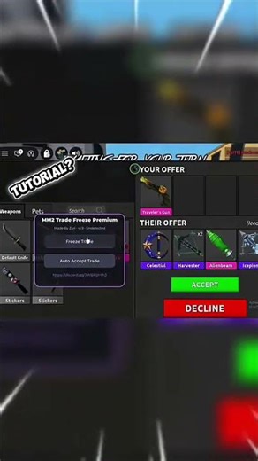 MM2 TRADE FREEZE 2026 | WORK!! #roblox #scripting #mm2 #mm2fyp