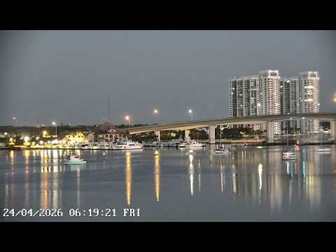 🎥*NEW* 4K | 🌤️Daytona Beach Live Cam | Life on Halifax River Florida | 04/24/2026 |🎶PTZ Patrol