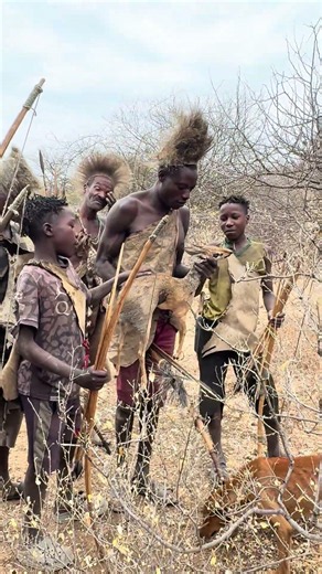 Rare Look at Hadzabe Hunters | Traditional Wildlife Tracking in Tanzania