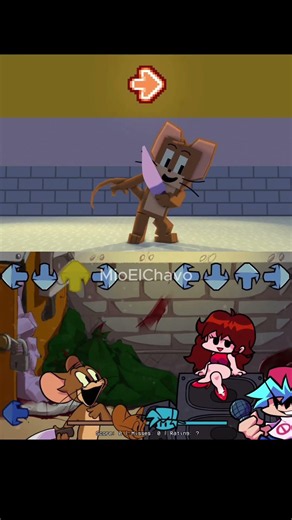 Jerry Minecraft in Tom Basement Show Mod - Friday Night Funkin Game