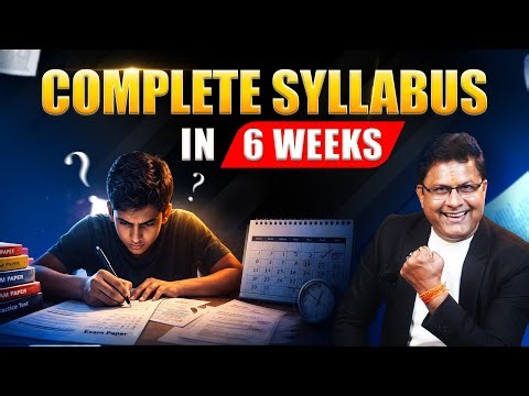 How to Complete Your Syllabus in Just 6 Weeks