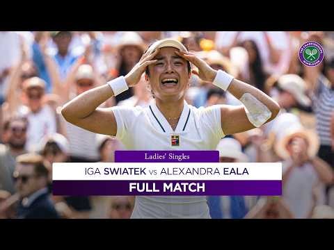 A GROUND-BREAKING Victory! | Alexandra Eala vs Iga Swiatek Full Match | Wimbledon 2026