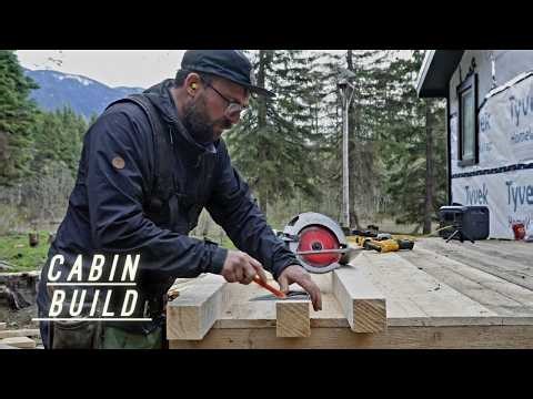 Remote Off Grid Cabin Build - Materials Made Here