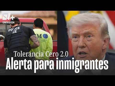 Tolerancia cero 2.0: deportaciones masivas, redadas y registro - el plan que preocupa a millones