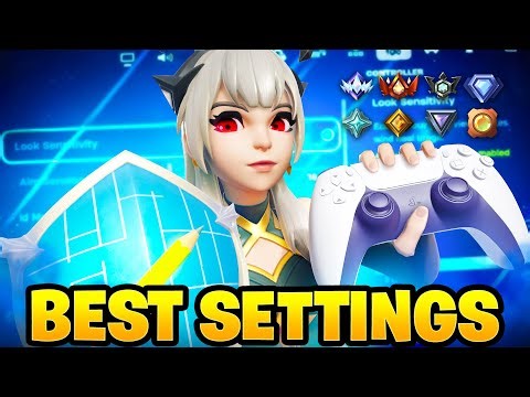 NEW BEST Controller Settings for Arena + Sensitivity in Chapter 7 (Fortnite Tutorial)