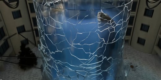 $13 million aquarium exploded in seconds - 1 million liters flooded a luxury hotel