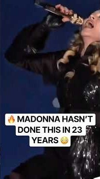 Madonna Returns to the VMAs After 23 Years 😳 #celebritynews #mva