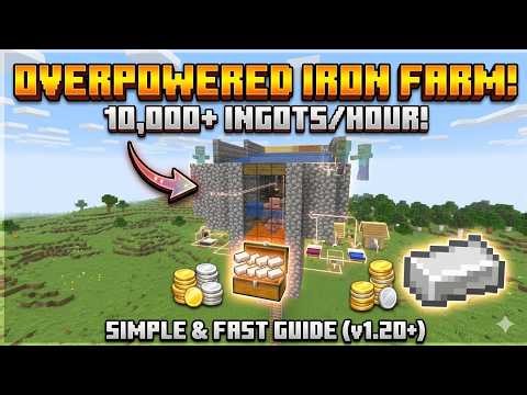I Built A Giant Iron Farm In Minecraft #2