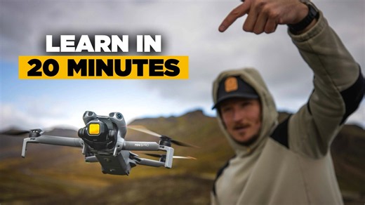 How to edit your first cinematic drone video | Full tutorial