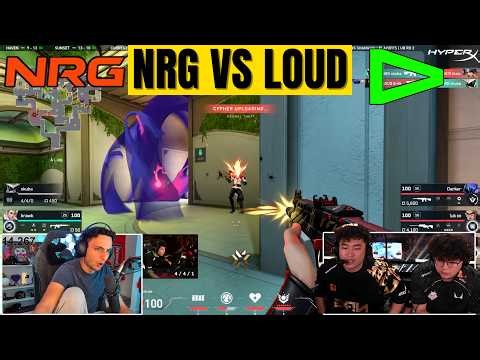 Shanks, s0m and FNS lose their mind while watching NRG VS LOUD| INSANE MATCH!!