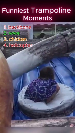 Try Not to Laugh 😂 Funniest Trampoline Fails Ever! #shorts #funny #trampoline #viral