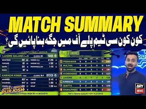 Match Summary - Khushdil Shah Mind blowing Performance