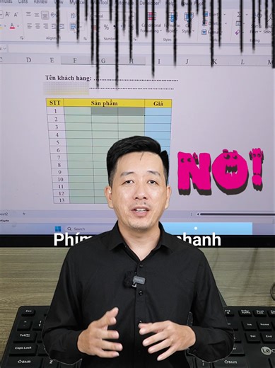 Mẹo gộp ô nhanh trong Word #LearnOnTikTok #hoccungtiktok #daotaotinhoc #tinhocvanphong #thayvinh