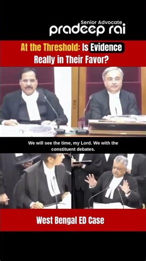 At the Threshold: Is Evidence Really in Their Favor? #courtproceedings