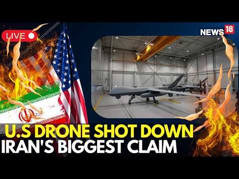 US IRAN WAR LATEST NEWS LIVE | Iran Claims It Downed U.S. Drone on ‘Hostile Mission’ Near Its Waters