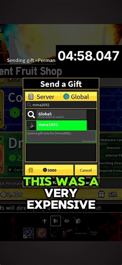 Gifting all perms to lucky subscriber... #bloxfurit