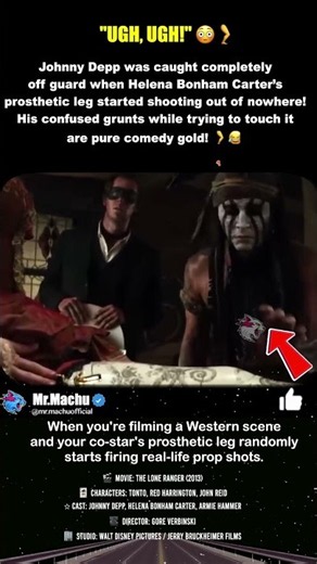 Johnny Depp Had NO Idea What Just Happened 😂 #bloopers