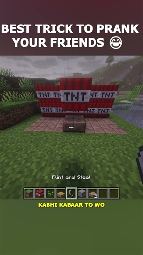 Best TNT Hack in Minecraft 😱 #minecraft #shorts #minecraftshorts