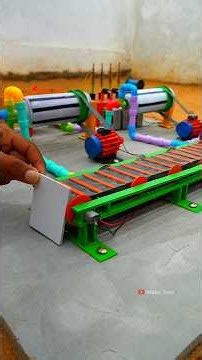 DIY Mini Tiles Factory | Concrete Tiles Manufacturing | Science Project