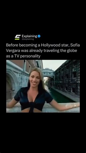 Explaining on Instagram: "Before becoming a Hollywood star, Sofia Vergara was already a familiar face on television, traveling the world as a TV host and model. She was discovered by a photographer on a beach in Colombia as a teenager, which quickly led to commercials and early media work across Latin America. Long before red carpets and sitcom fame, she was building on-camera confidence in front of international audiences. In the mid-to-late 1990s, Vergara co-hosted ‘Fuera de Serie’, a popular